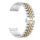 Huawei GT2 46mm 22mm Uyumlu Kordon Paslanmaz Çelik Rolex Metal KRD-36 Kayış