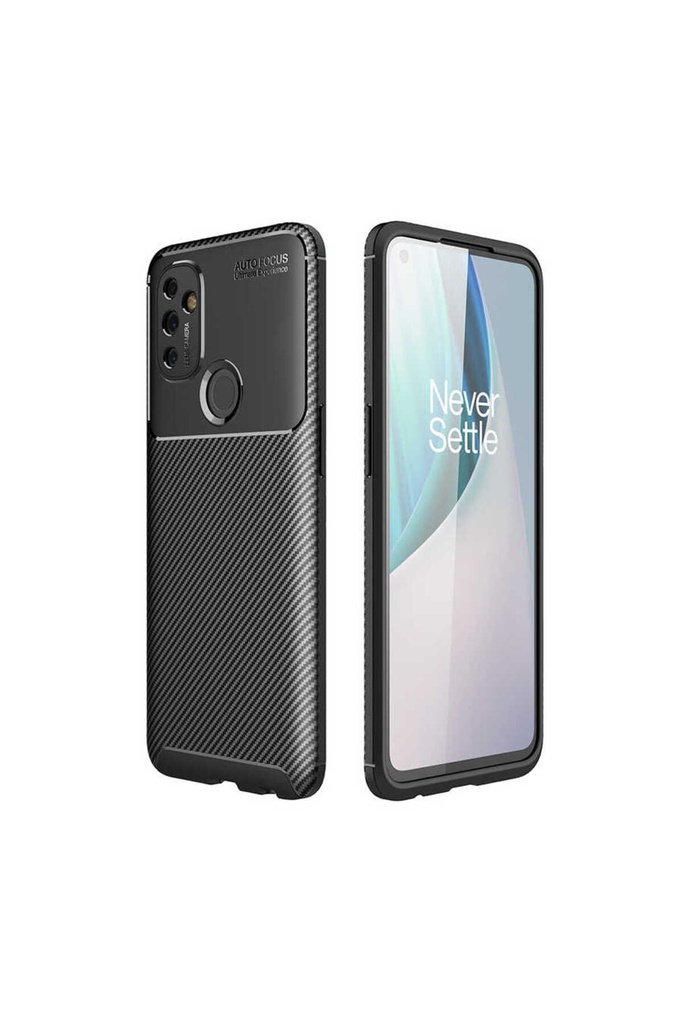 [RNZ-TA50609] OnePlus Nord N100 Uyumlu Kılıf Zore Negro Silikon Kapak (Siyah)