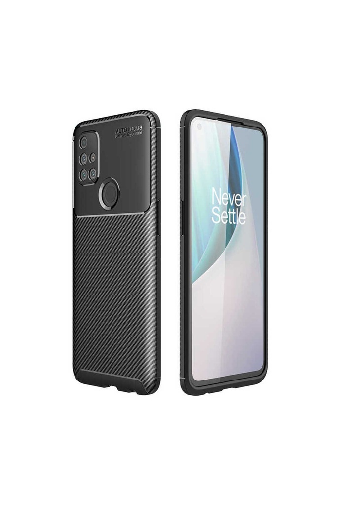 [RNZ-TA50612] OnePlus Nord N10 5G Uyumlu Kılıf Zore Negro Silikon Kapak (Siyah)