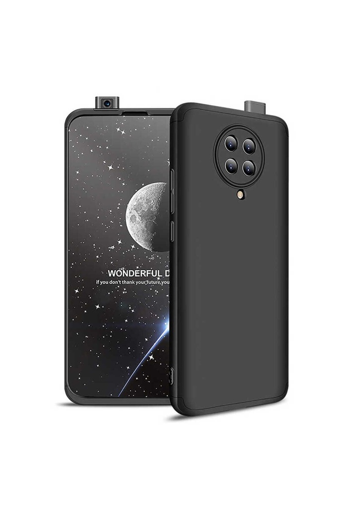 [RNZ-TA50654] Xiaomi Redmi K30 Pro Uyumlu Kılıf Zore Ays Kapak (Siyah)