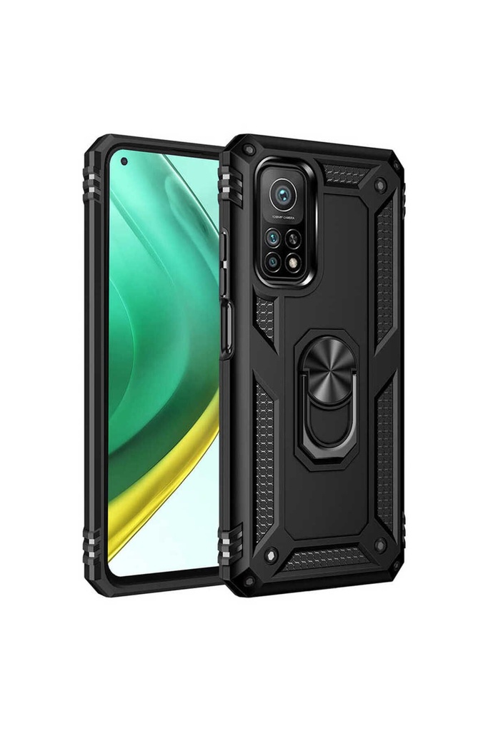 [RNZ-TA50683] Xiaomi Mi 10T Pro 5G Uyumlu Kılıf Zore Vega Kapak (Siyah)