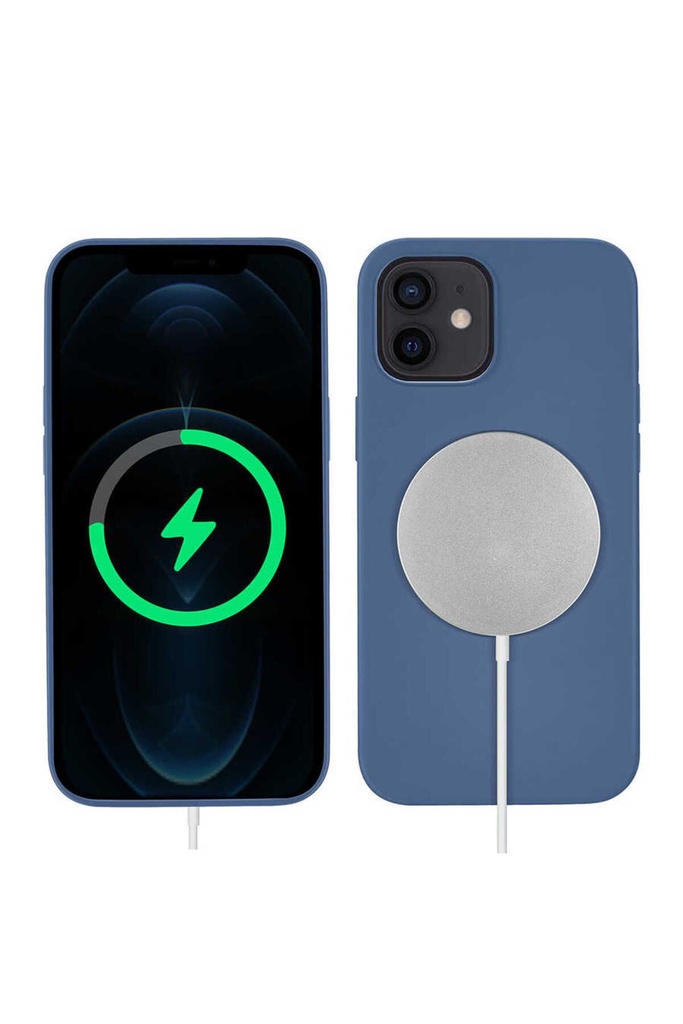 Apple iPhone 12 Uyumlu Kılıf Zore Silksafe Wireless Kapak