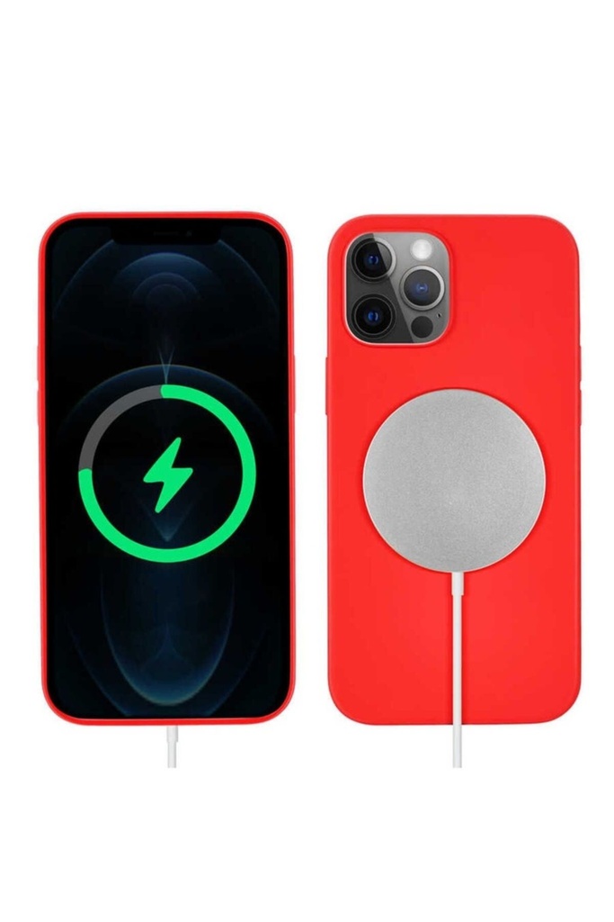 Apple iPhone 12 Pro Max Uyumlu Kılıf Zore Silksafe Wireless Kapak
