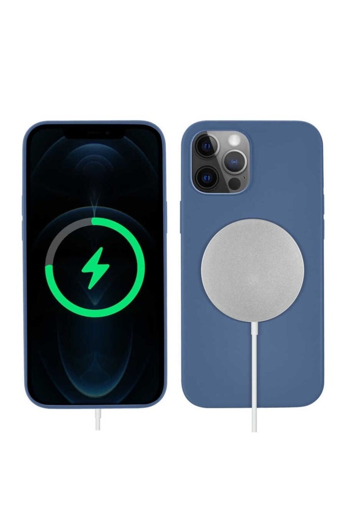 Apple iPhone 12 Pro Max Uyumlu Kılıf Zore Silksafe Wireless Kapak
