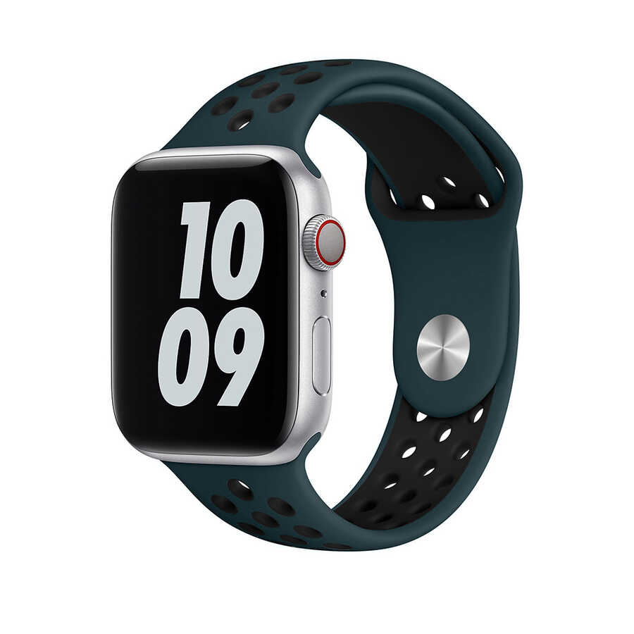 Apple Watch 40mm Uyumlu Wiwu Dual Color Sport Band Silikon Kordon
