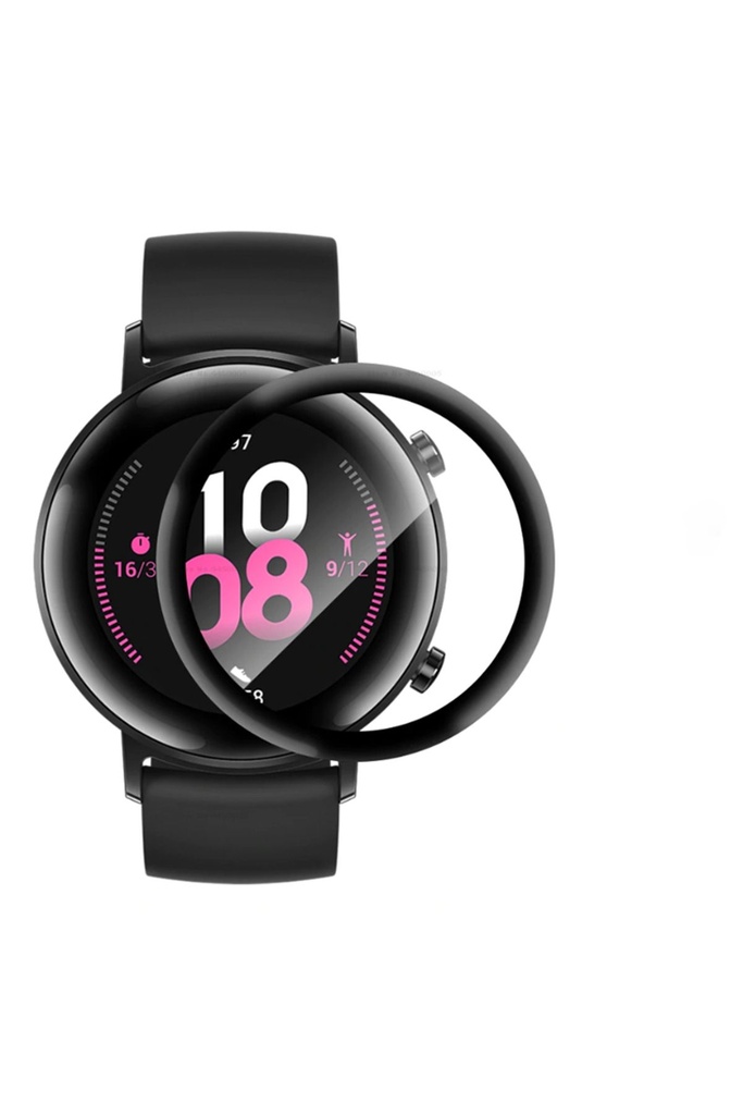 Huawei GT 2E 46mm Uyumlu Vitality PMMA Pet Saat Ekran Koruyucu