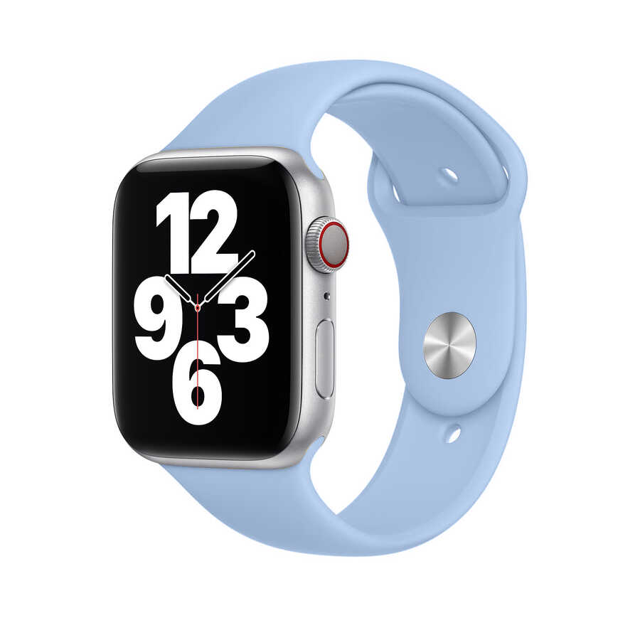 Apple Watch 44mm Uyumlu Wiwu Sport Band Silikon Kordon