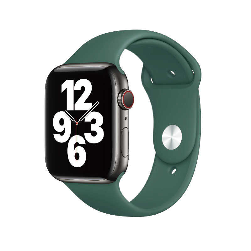 Apple Watch 44mm Uyumlu Wiwu Sport Band Silikon Kordon
