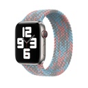 Apple Watch 38mm Uyumlu Wiwu Braided Solo Loop Contrast Color Small Kordon
