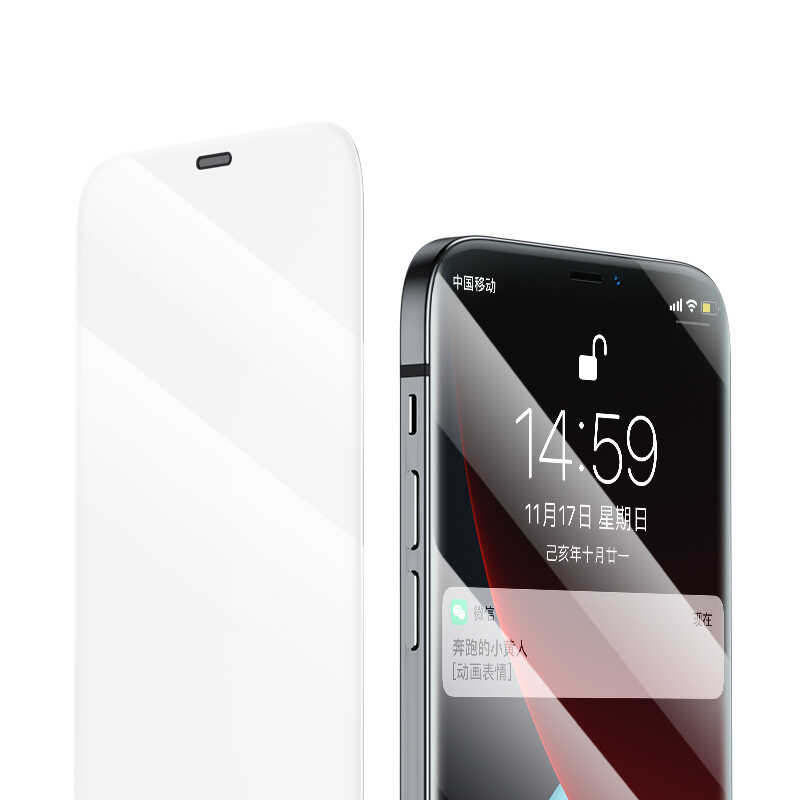 [RNZ-TA51035] Apple iPhone 12 Mini Uyumlu Benks OKR+Dust Proof Ekran Koruyucu