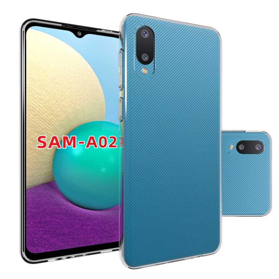 [RNZ-TA53455] Samsung Galaxy A02 Uyumlu Kılıf Zore Süper Silikon Kapak