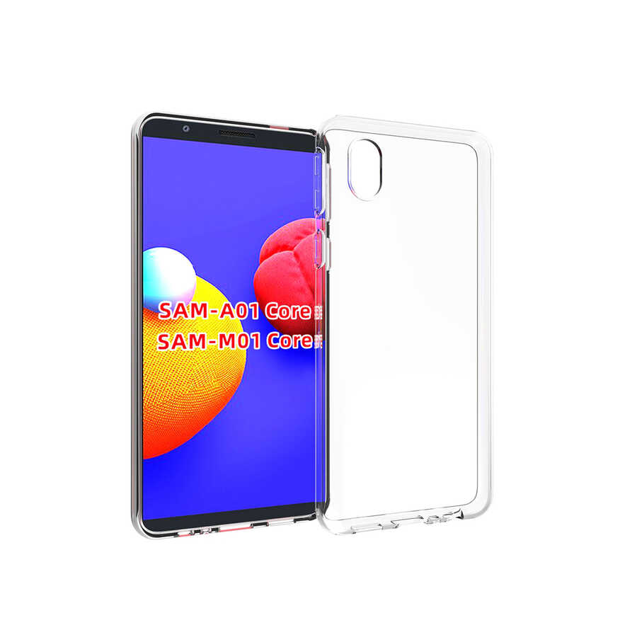 [RNZ-TA52307] Samsung Galaxy A01 Core Uyumlu Kılıf Zore Süper Silikon Kapak