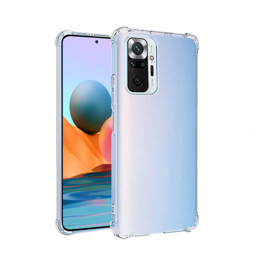 [RNZ-TA53550] Xiaomi Redmi Note 10 Pro Uyumlu Kılıf Zore Nitro Anti Shock Silikon