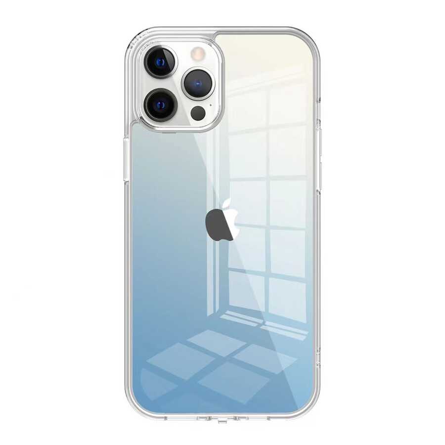 Apple iPhone 12 Pro Max Uyumlu Kılıf Wiwu Chameleon Glass Kapak