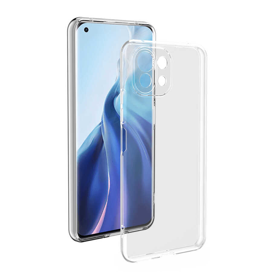 [RNZ-TA53160] Xiaomi Mi 11 Lite Uyumlu Kılıf Zore Kamera Korumalı Süper Silikon Kapak