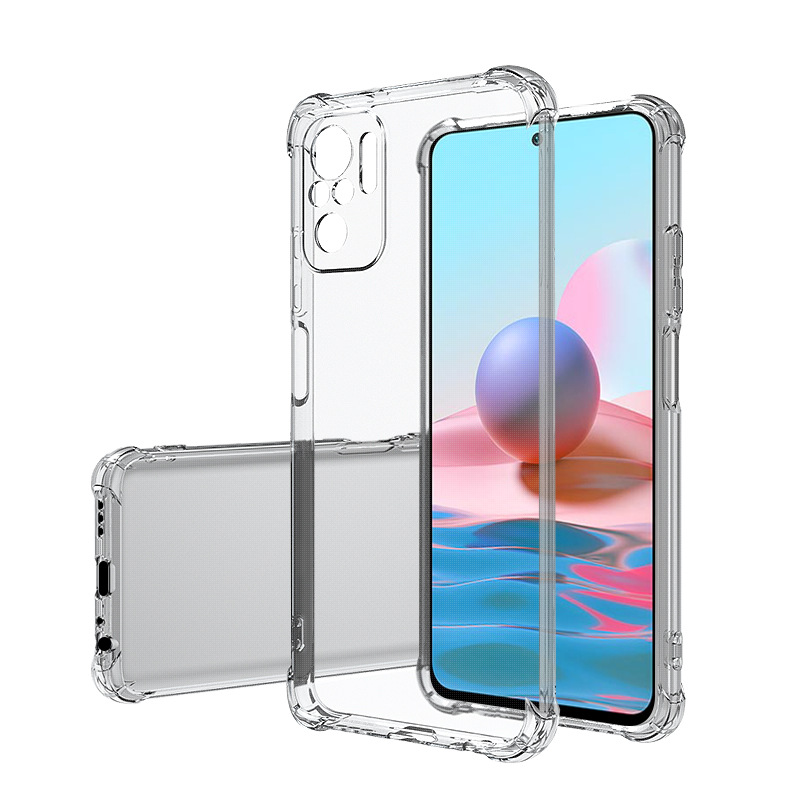 Xiaomi Redmi Note 10S Uyumlu Kılıf Zore Kamera Korumalı Nitro Anti Shock Silikon