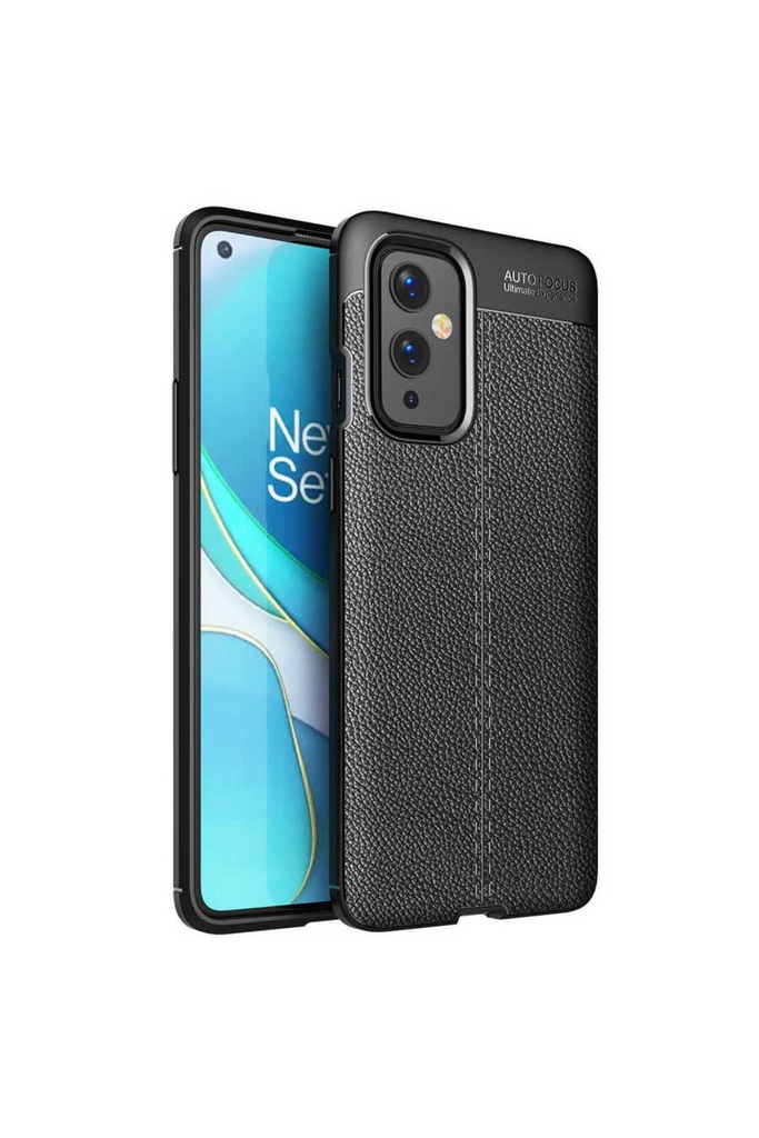 [RNZ-TA56087] OnePlus 9 Uyumlu Kılıf Zore Niss Silikon Kapak (Siyah)