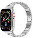 Apple Watch 38mm Uyumlu Wiwu Three Beads Set Auger Metal Kordon