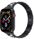 Apple Watch 38mm Uyumlu Wiwu Three Beads Set Auger Metal Kordon