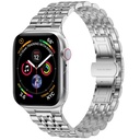 Apple Watch 38mm Uyumlu Wiwu Seven Beads Steel Belt Metal Kordon