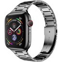 Apple Watch 38mm Uyumlu Wiwu Ultra Thin Steel Belt Three Beads Metal Kordon