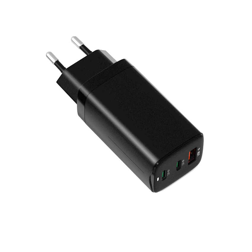 [RNZ-TA51388] Wiwu GaN Tech GTC6521-65W Power Adaptör (Siyah)