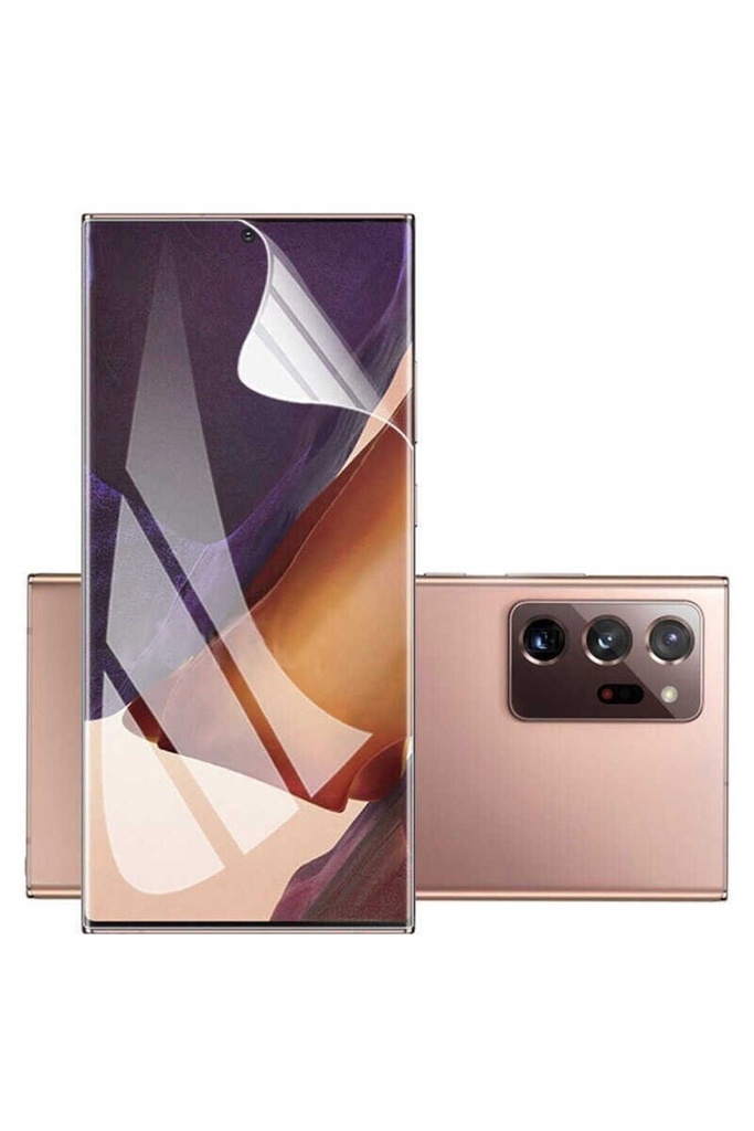 Samsung Galaxy Note 20 Ultra Uyumlu Zore Süper Pet Ekran Koruyucu Jelatin