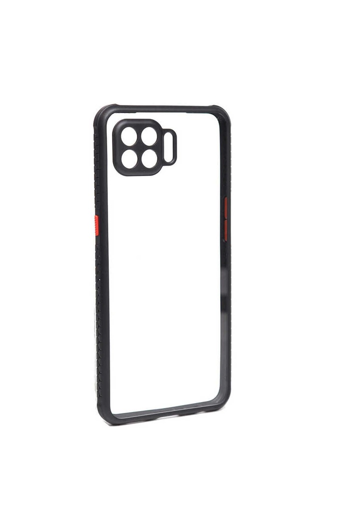 [RNZ-TA55770] Oppo Reno 4 Lite Uyumlu Kılıf ​​Zore Kaff Kapak (Siyah)