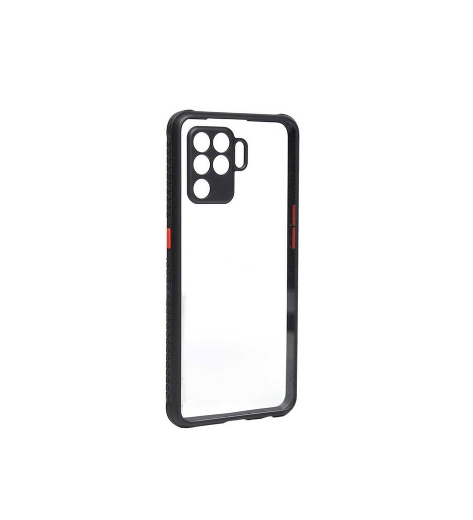 [RNZ-TA55775] Oppo Reno 5 Lite Uyumlu Kılıf ​​Zore Kaff Kapak (Siyah)