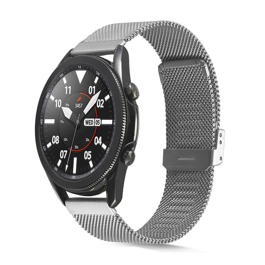 Huawei Honor Magic 2 46mm Uyumlu KRD-45 22mm Metal Kordon