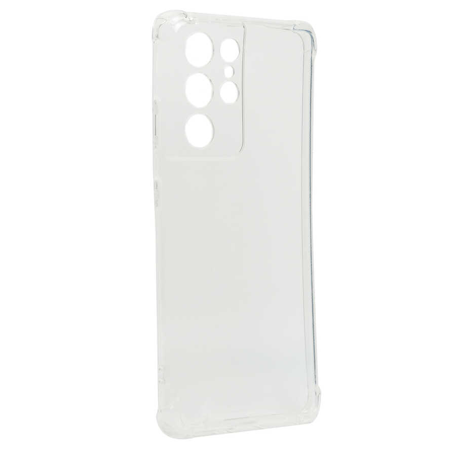 [RNZ-TA55671] Samsung Galaxy S21 Ultra Uyumlu Kılıf Zore Kamera Korumalı Nitro Anti Shock Silikon