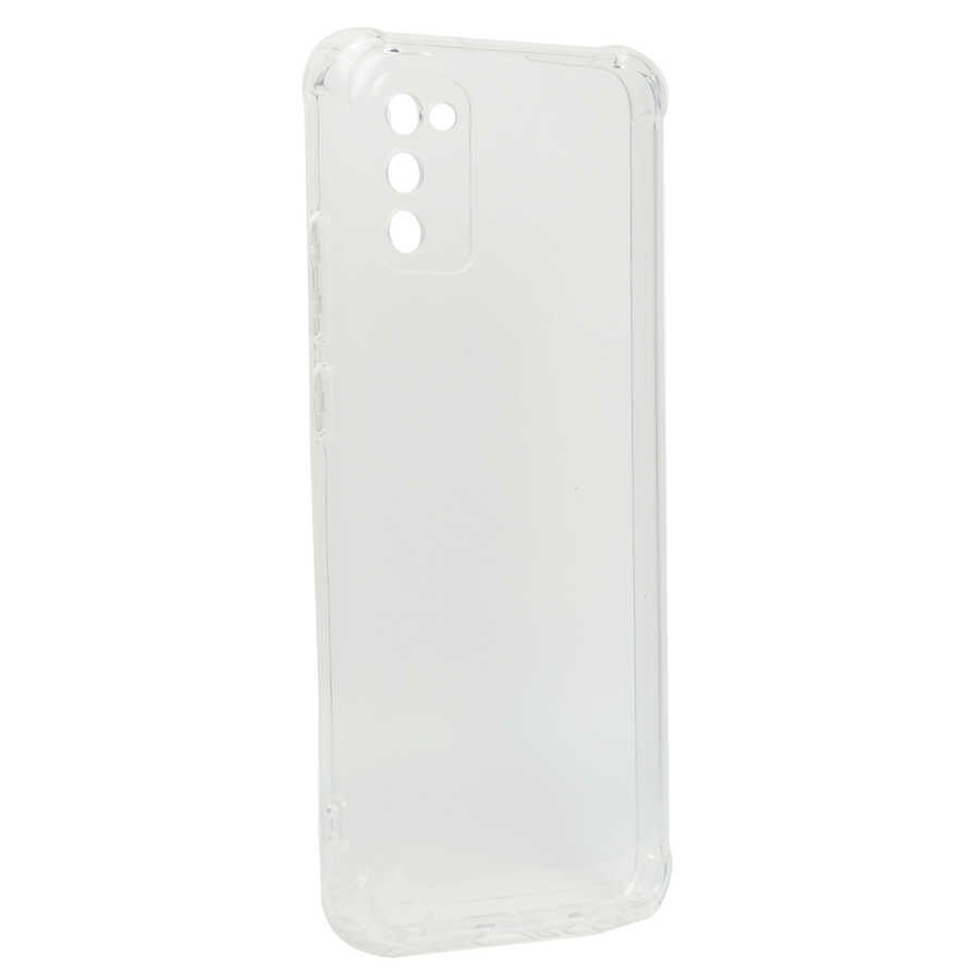 Samsung Galaxy A02S Uyumlu Kılıf Zore Kamera Korumalı Nitro Anti Shock Silikon