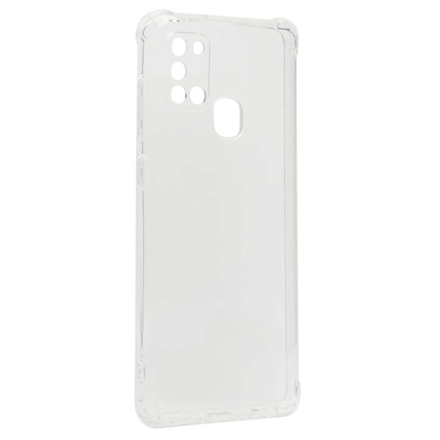 [RNZ-TA55674] Samsung Galaxy A21S Uyumlu Kılıf Zore Kamera Korumalı Nitro Anti Shock Silikon