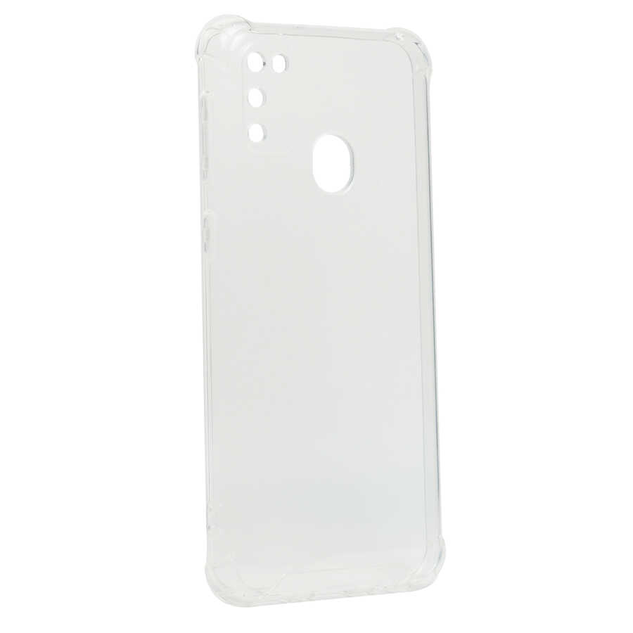 [RNZ-TA55675] Samsung Galaxy M21 Uyumlu Kılıf Zore Kamera Korumalı Nitro Anti Shock Silikon