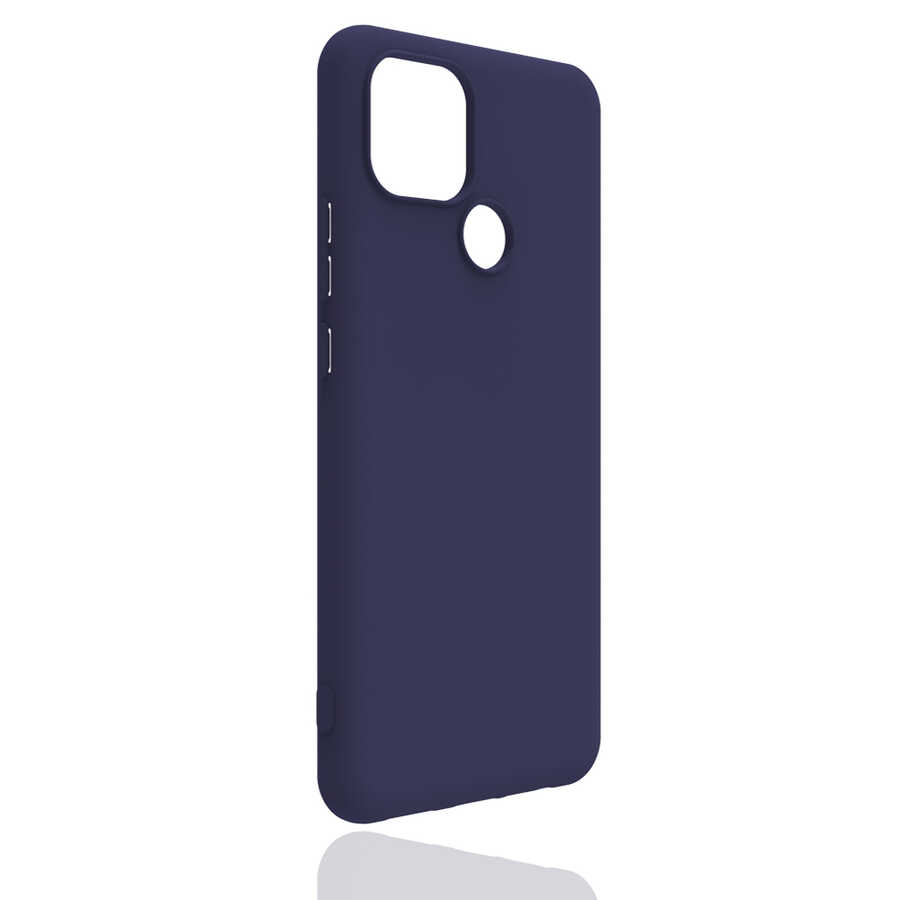 Realme C25 Uyumlu Kılıf Zore Biye Silikon