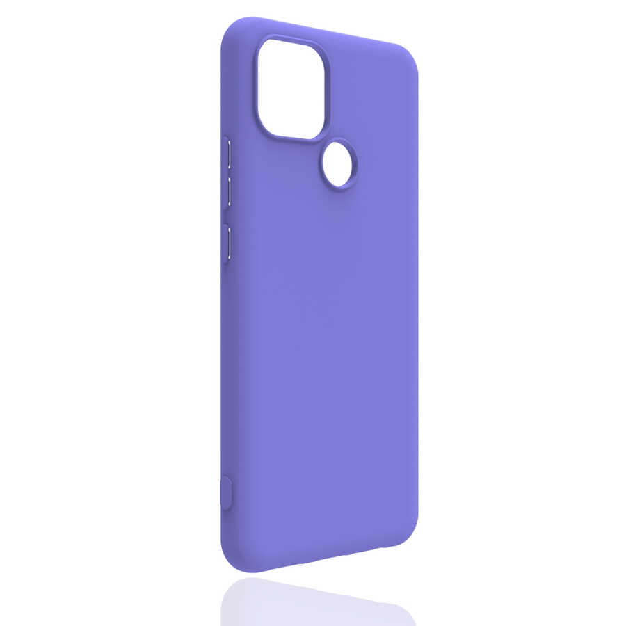 Realme C25 Uyumlu Kılıf Zore Biye Silikon