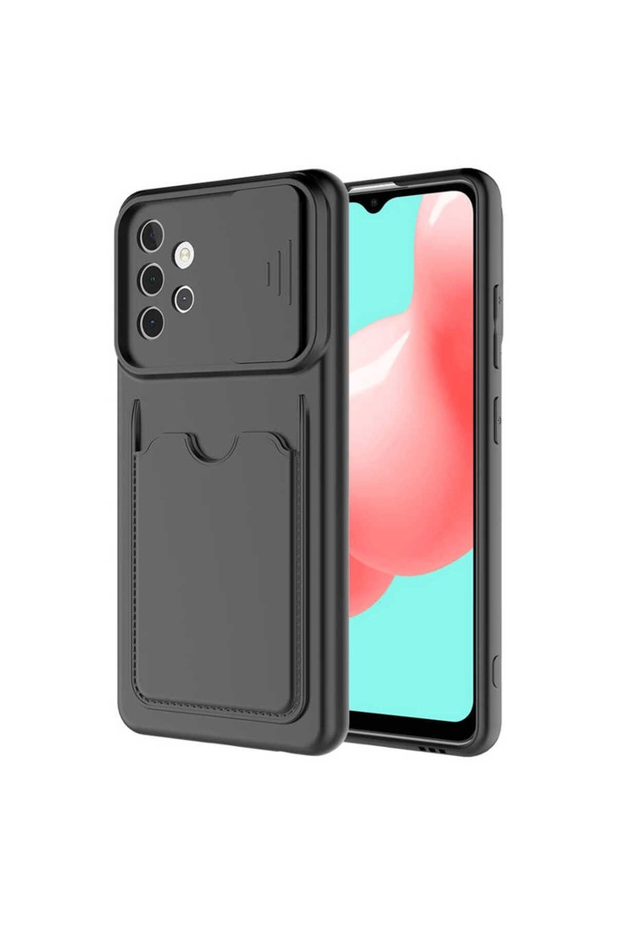 [RNZ-TA55211] Samsung Galaxy A32 4G Uyumlu Kılıf ​Zore Kartix Kapak (Siyah)