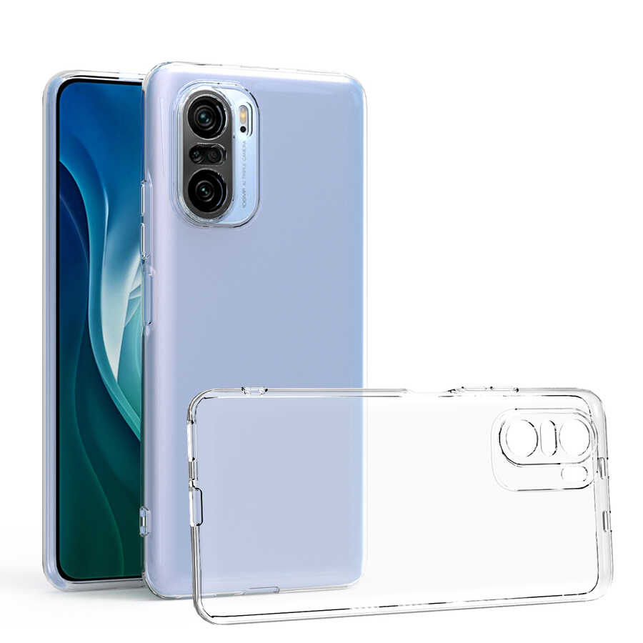 [RNZ-TA55625] Xiaomi Redmi K40 Uyumlu Kılıf Zore Kamera Korumalı Süper Silikon Kapak