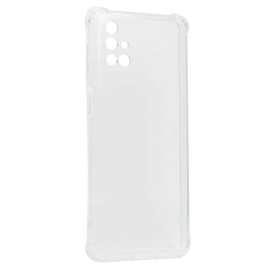 Samsung Galaxy M51 Uyumlu Kılıf Zore Kamera Korumalı Nitro Anti Shock Silikon