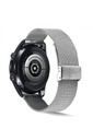 Samsung Galaxy Watch 46mm Uyumlu KRD-45 22mm Metal Kordon