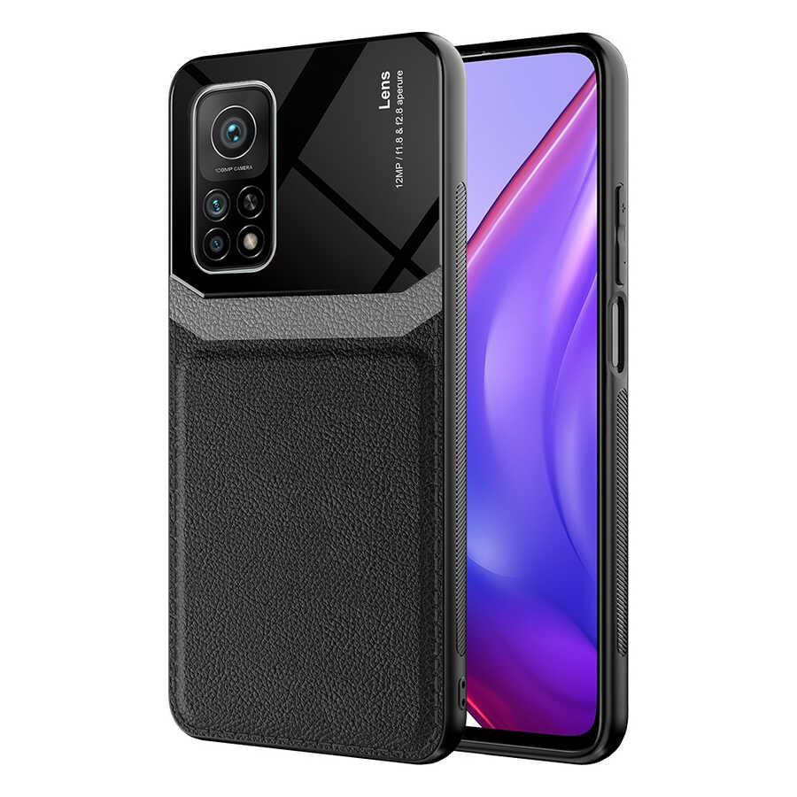 [RNZ-TA54984] Xiaomi Mi 10T Pro 5G Uyumlu Kılıf ​Zore Emiks Kapak (Siyah)