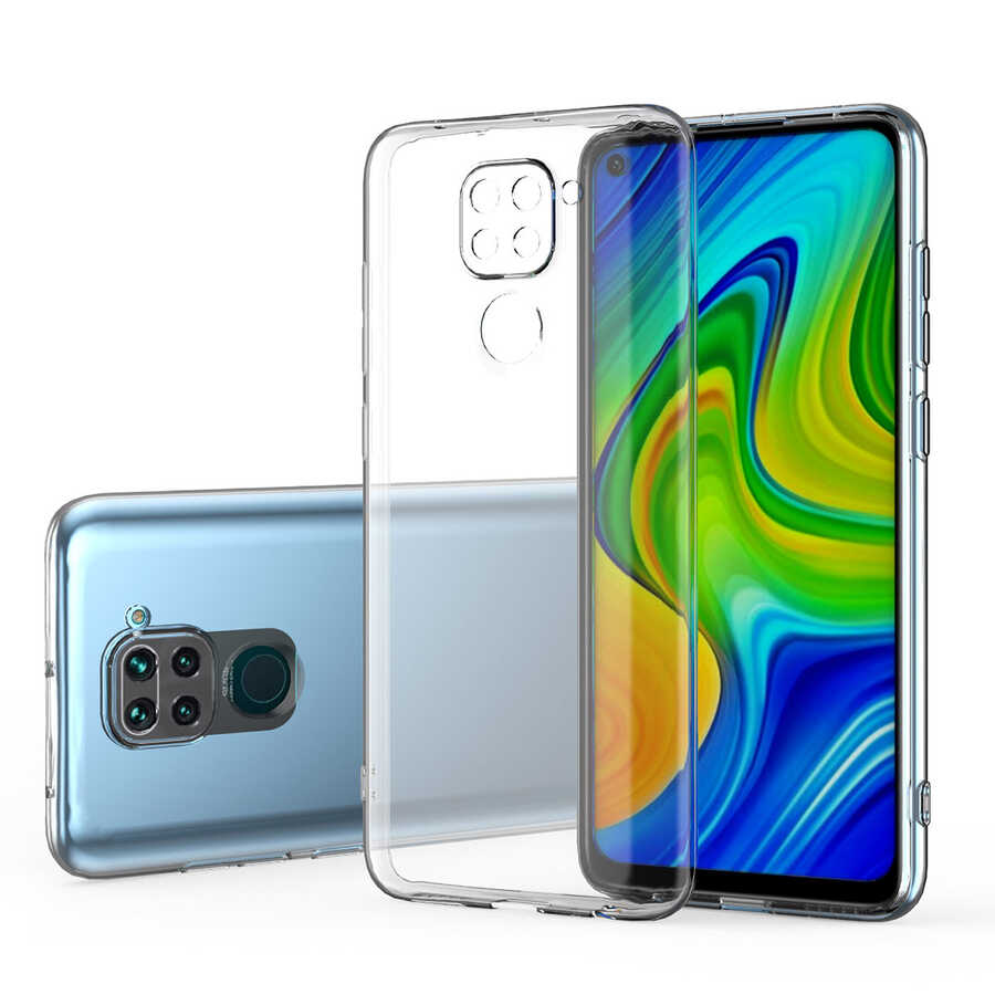 [RNZ-TA55617] Xiaomi Redmi Note 9 Uyumlu Kılıf Zore Kamera Korumalı Süper Silikon Kapak