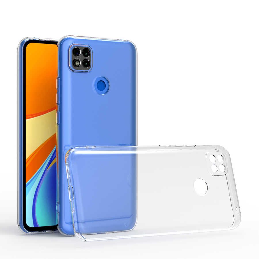 [RNZ-TA55626] Xiaomi Redmi 9C Uyumlu Kılıf Zore Kamera Korumalı Süper Silikon Kapak
