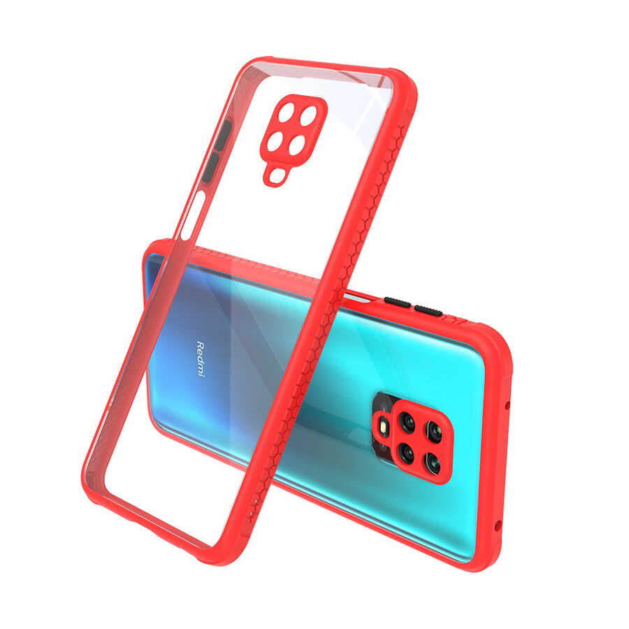 Xiaomi Redmi Note 9S Uyumlu Kılıf ​​Zore Kaff Kapak