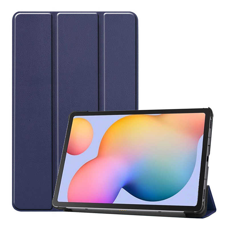Samsung Galaxy Tab A T580 10.1 Uyumlu Zore Smart Cover Standlı 1-1 Kılıf