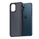 Apple iPhone 12 Pro Max Uyumlu Kılıf Wlons H-Bom Kapak