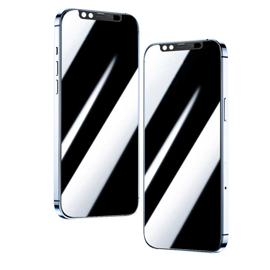 [RNZ-TA56080] Apple iPhone 12 Pro Max Uyumlu Zore Secret Temperli Cam Ekran Koruyucu