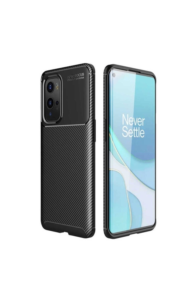 [RNZ-TA56084] OnePlus 9 Pro Uyumlu Kılıf Zore Negro Silikon Kapak (Siyah)