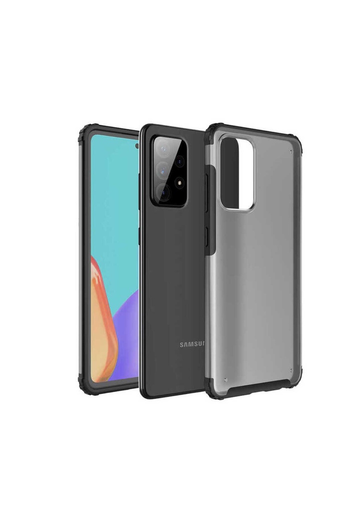 [RNZ-TA56139] Samsung Galaxy A72 Uyumlu Kılıf Zore Volks Kapak (Siyah)