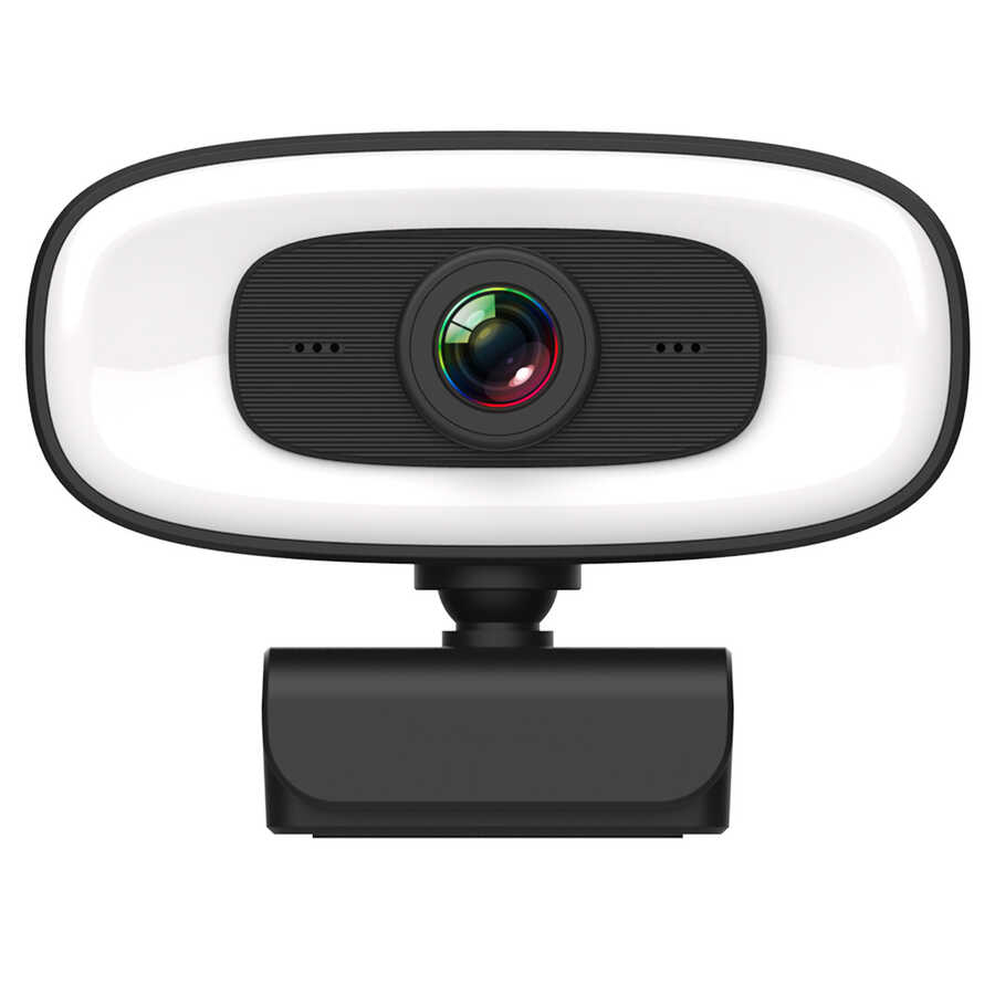 [RNZ-TA54708] Zore PC-10 2K HD Görüntü Kaliteli Mikrofonlu Işıklı Tak Çalıştır Webcam